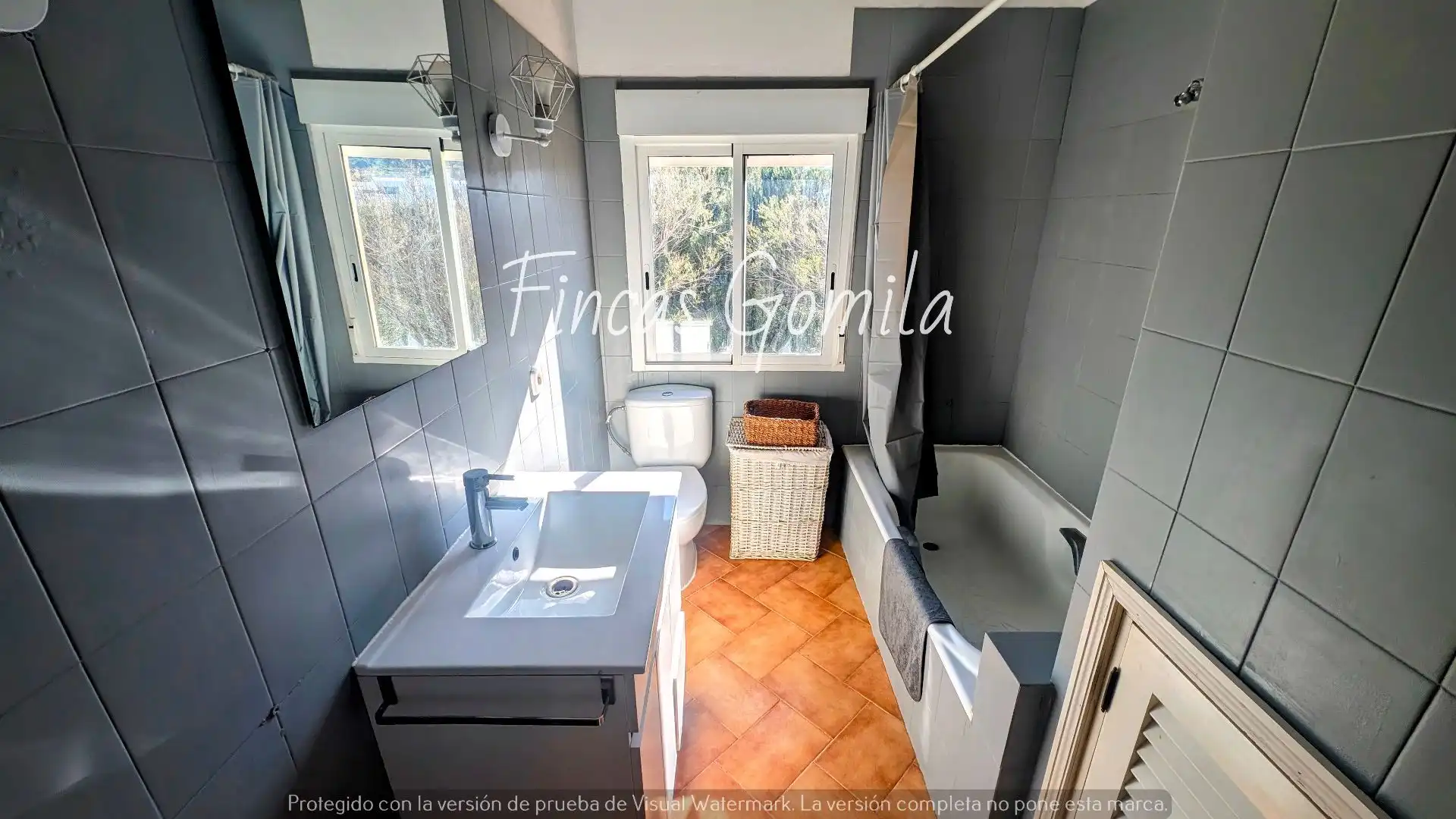 Bany de Apartament en venda en Es Mercadal amb Calefacció, Terrassa i Traster
