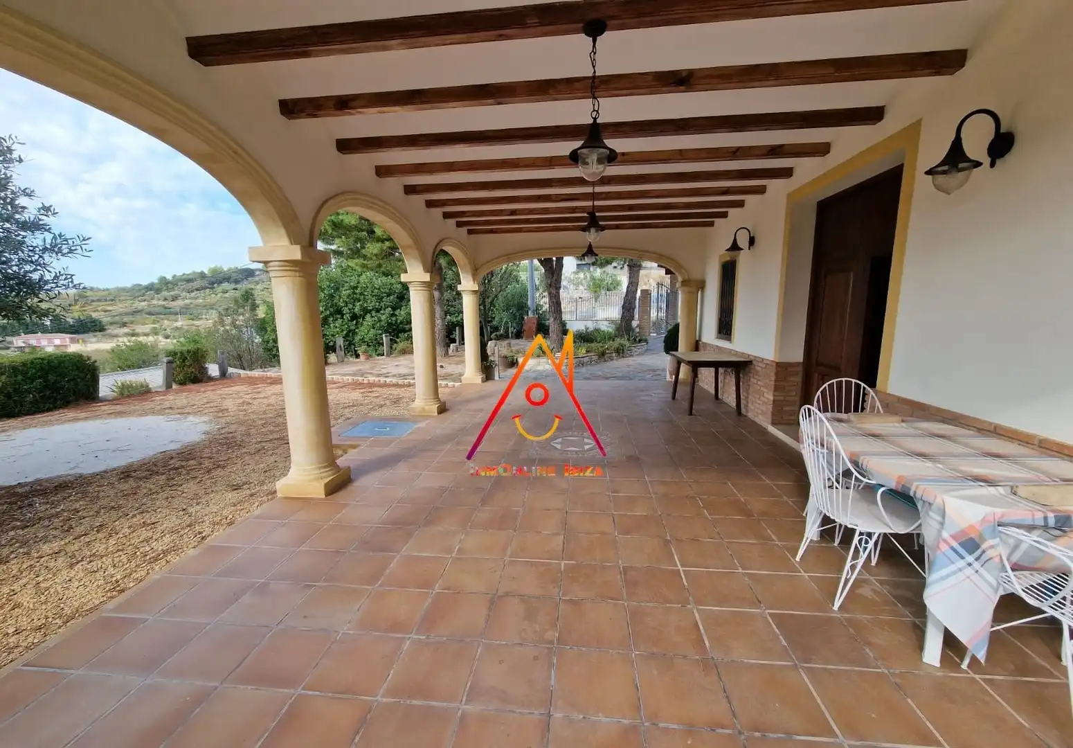 Jardín de Casa o chalet de alquiler en Tàrbena con Jardín privado, Terraza y Amueblado