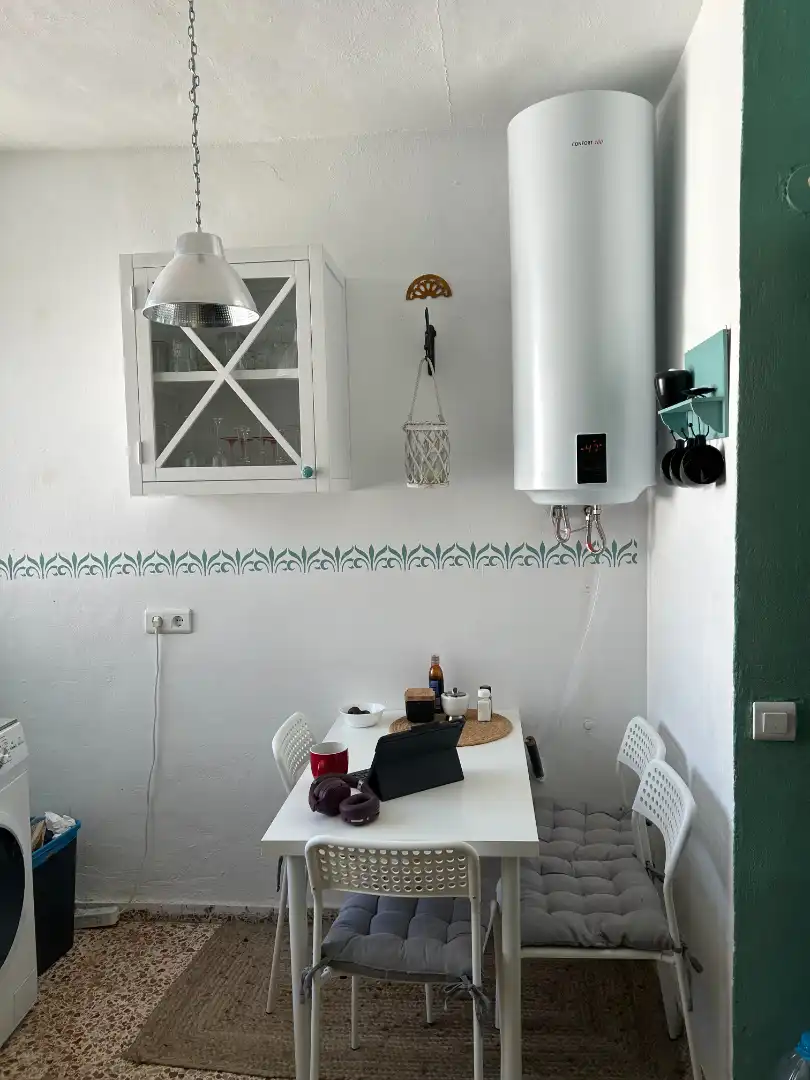Cocina de Ático en venta en Gandia con Aire acondicionado, Terraza y Amueblado