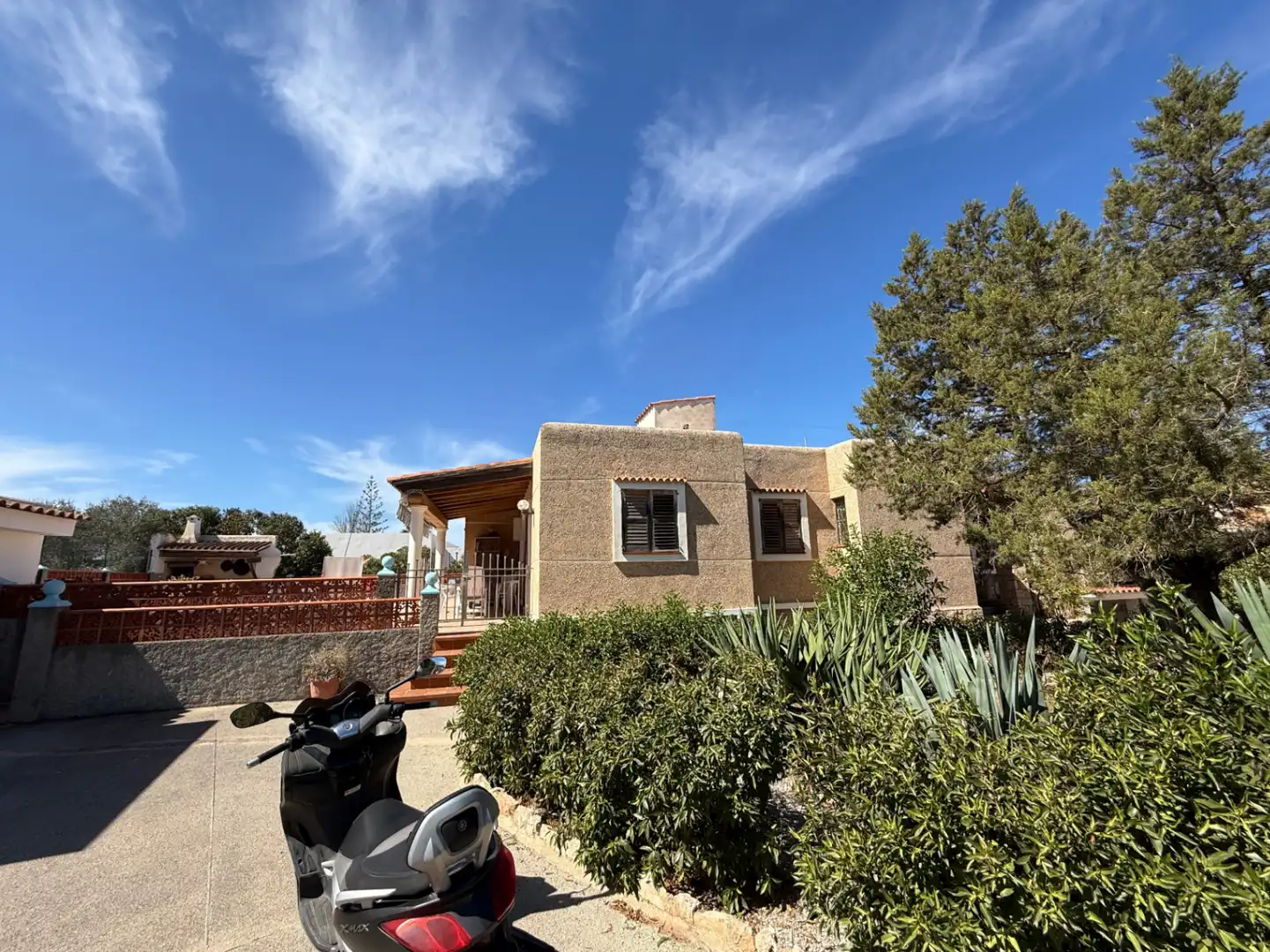 Exterior view of Houses for sale in Sant Josep de sa Talaia  with Air Conditioner, Heating and Terrace