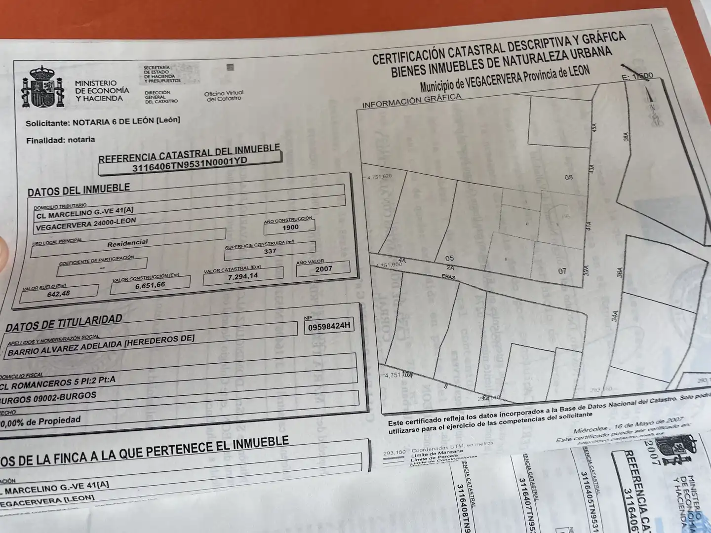Casa o chalet en venta en Vegacervera con Trastero y Amueblado