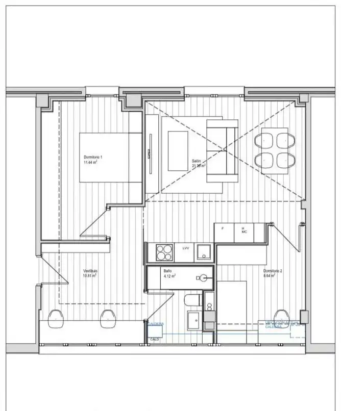 Piso en venta en  Pamplona / Iruña con Calefacción