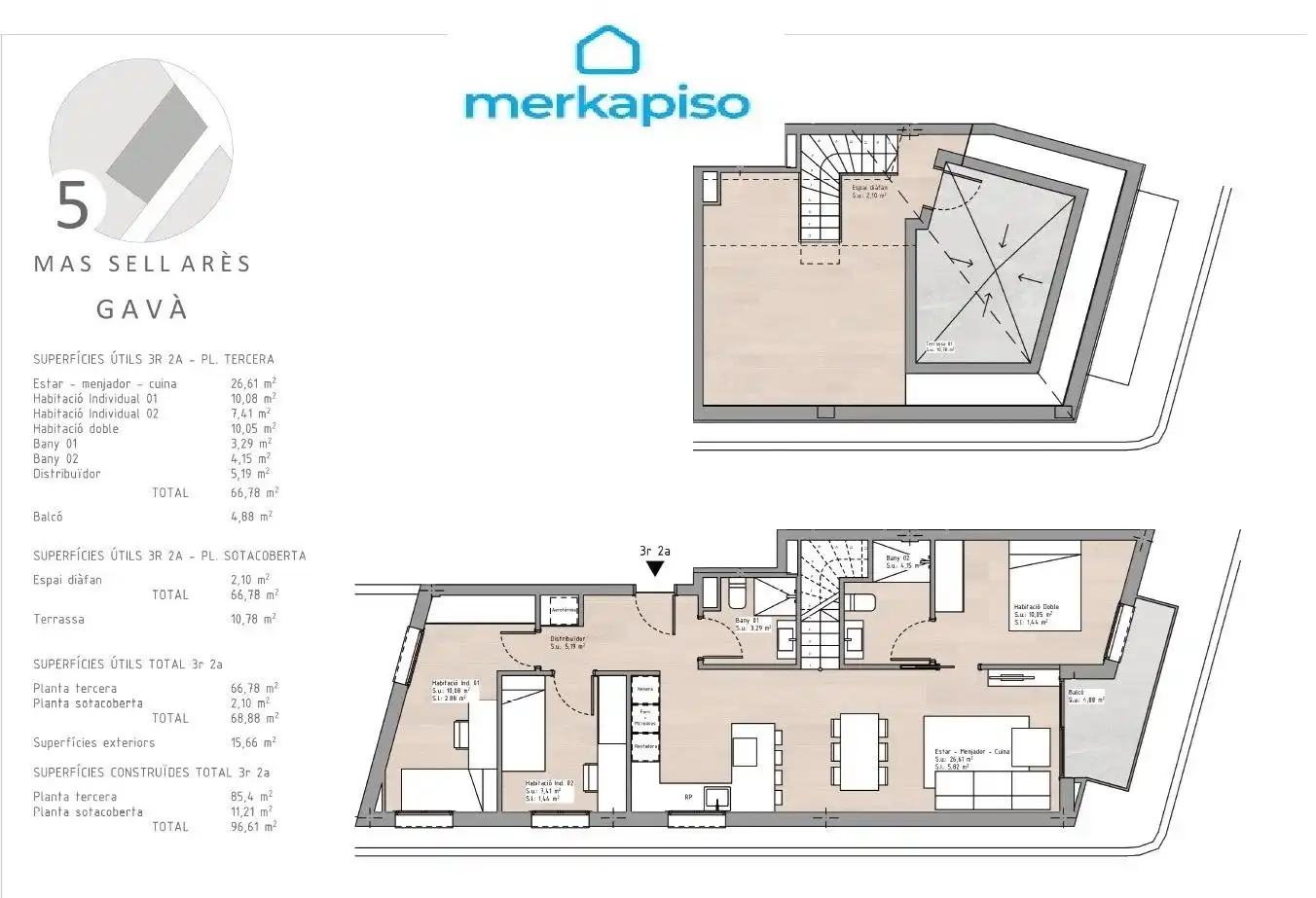 Piso en venta en Gavà