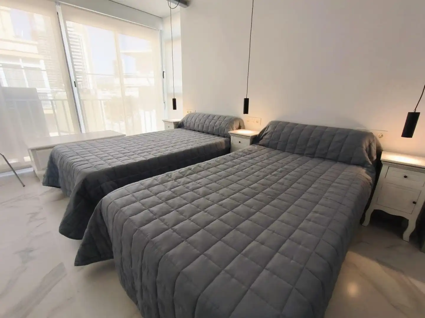 Bedroom of Flat for sale in Benidorm  with Air Conditioner, Heating and Furnished