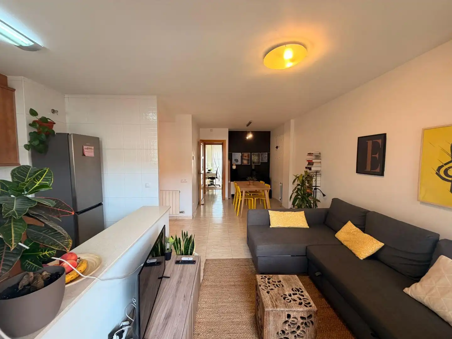 Wohnzimmer von Wohnung zum Verkauf in Malgrat de Mar mit Terrasse und Balkon