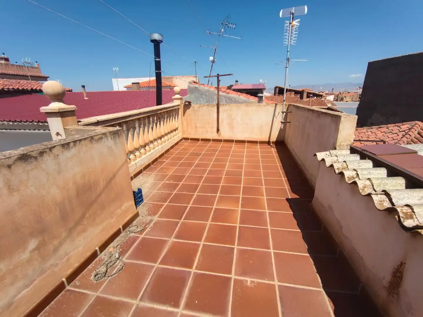 Terrassa de Casa adosada en venda en Lanteira amb Terrassa, Moblat i Balcó