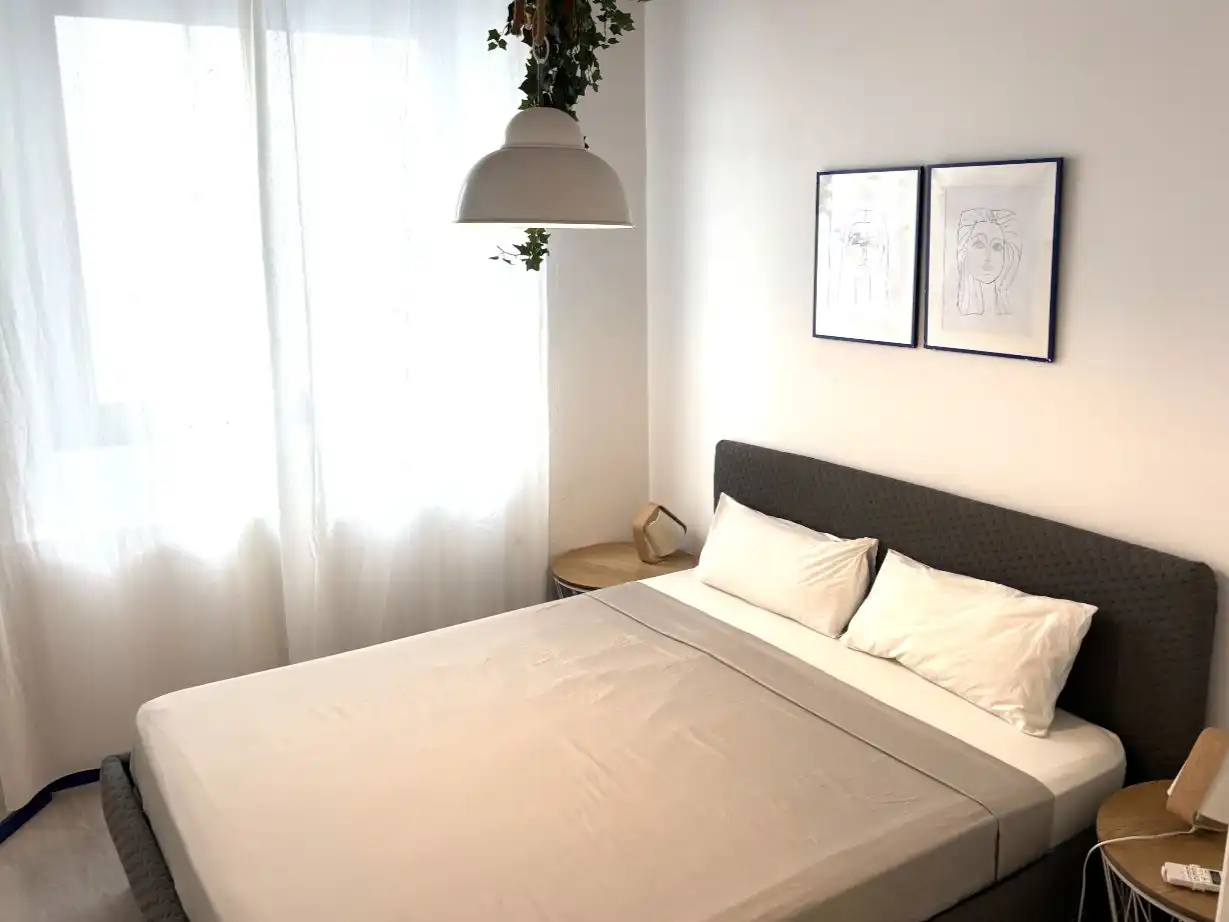 Bedroom of Apartments for rent in Sitges  with Air Conditioner, Heating and Furnished