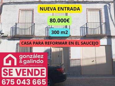 Casa rústica en venta en El Saucejo