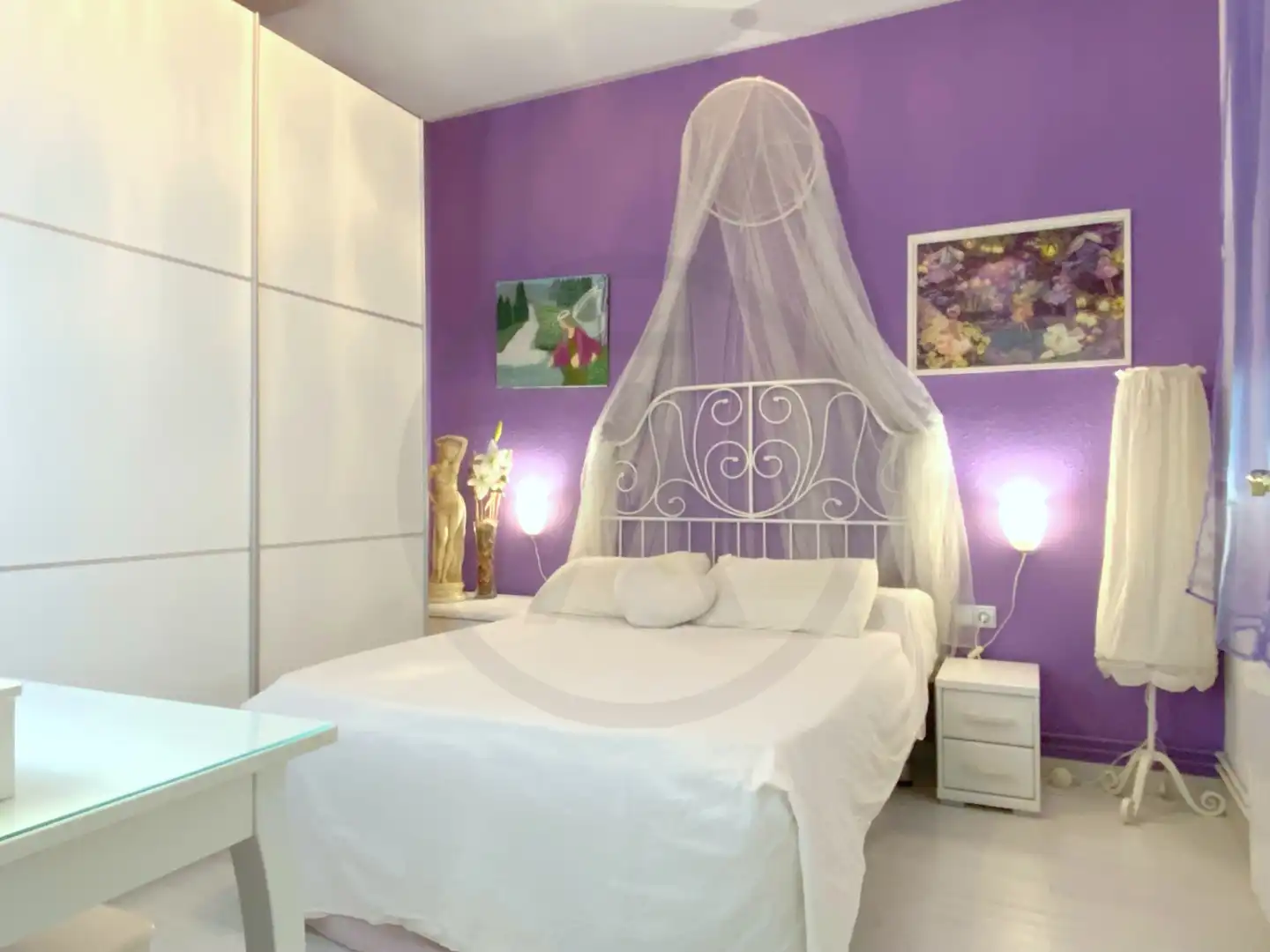 Bedroom of Flat for sale in Terrassa  with Heating, Parquet flooring and Terrace