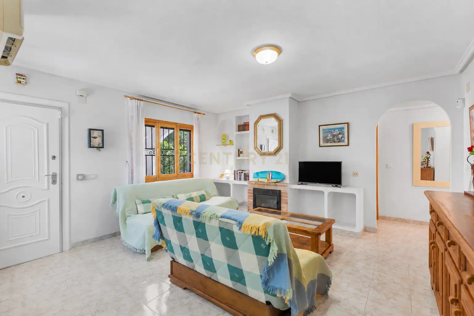 Sala de estar de Casa o chalet en venta en Los Alcázares con Aire acondicionado, Trastero y Piscina