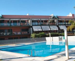 Swimming pool of Single-family semi-detached to rent in Alicante / Alacant  with Air Conditioner, Heating and Alarm