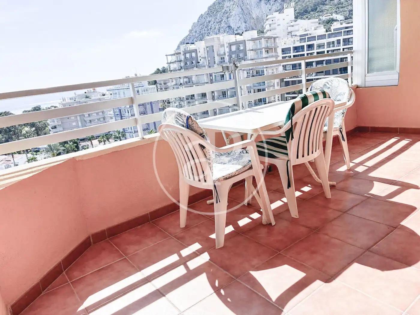Terrasse von Wohnung zum Verkauf in Calpe / Calp mit Heizung, Privatgarten und Terrasse