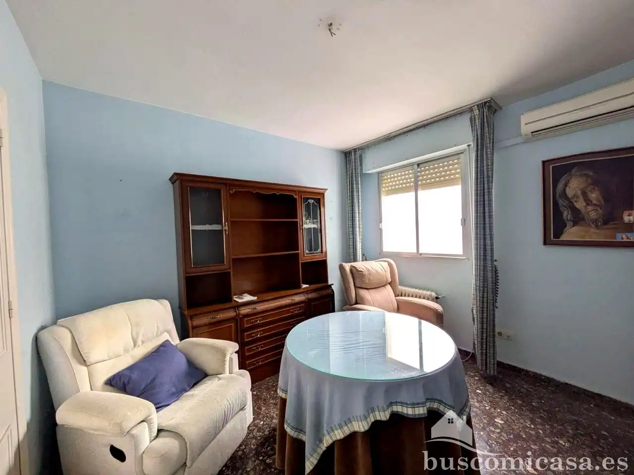 Sala d'estar de Pis en venda en Linares amb Aire condicionat
