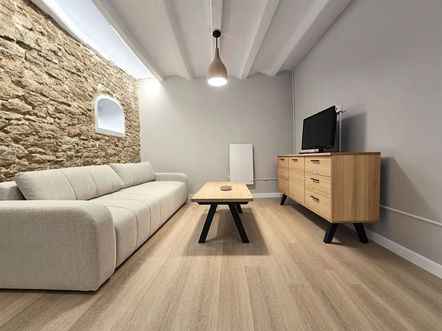 Sala d'estar de Casa o xalet en venda en La Morera de Montsant amb Calefacció, Terrassa i Traster