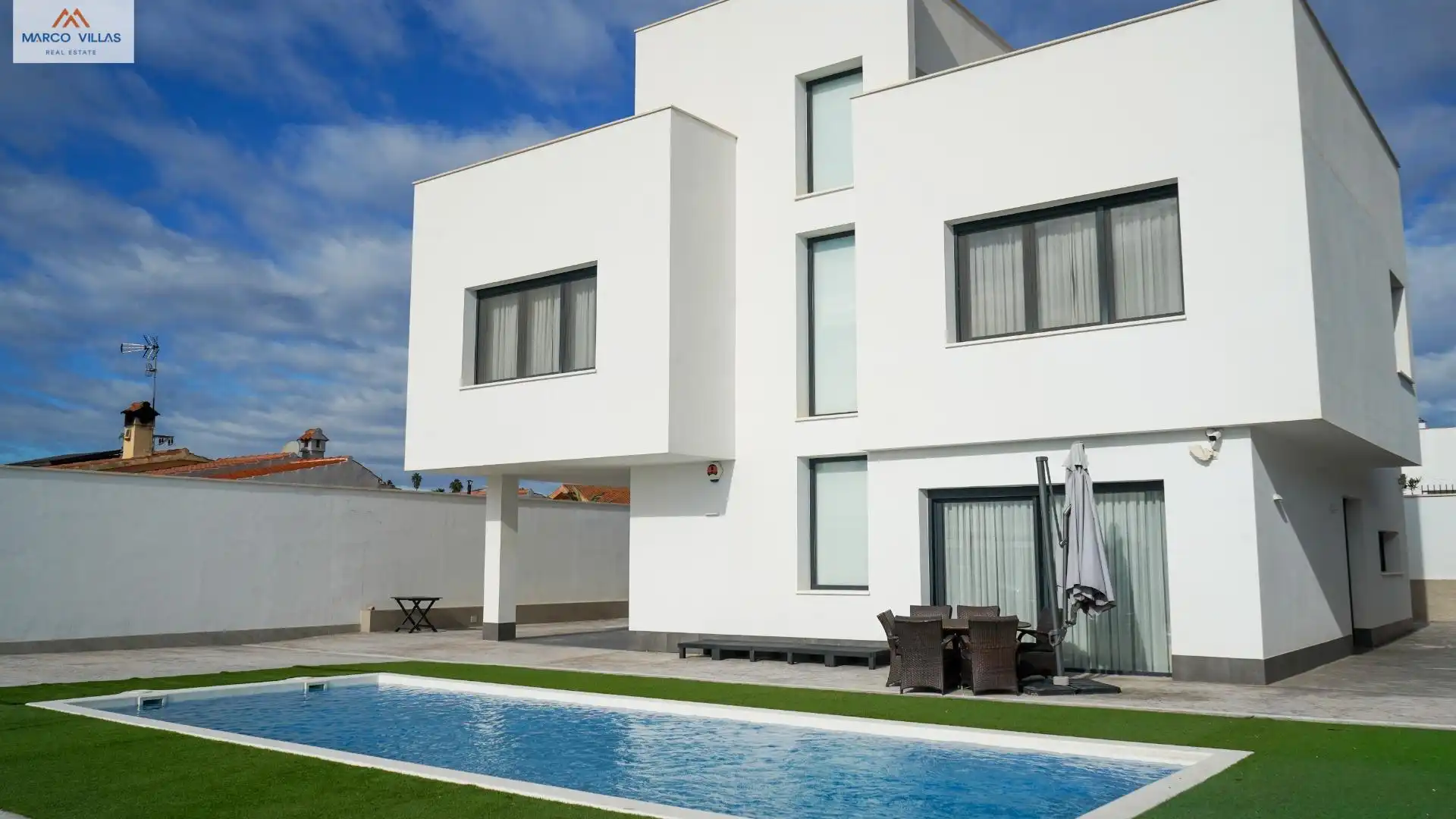 Piscina de Casa o chalet en venta en San Fulgencio con Aire acondicionado, Jardín privado y Piscina