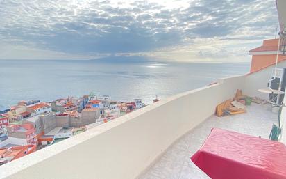 Exterior view of Flat for sale in Santiago del Teide  with Terrace, Furnished and Balcony