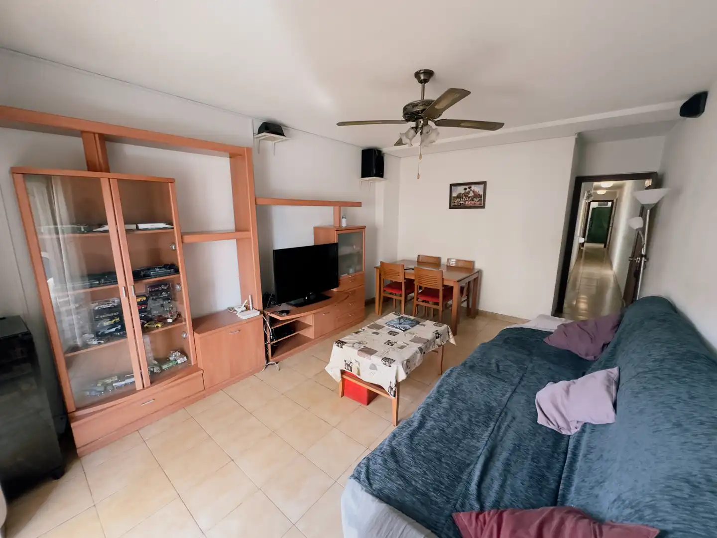 Sala de estar de Piso en venta en Santa Pola con Aire acondicionado, Terraza y Amueblado