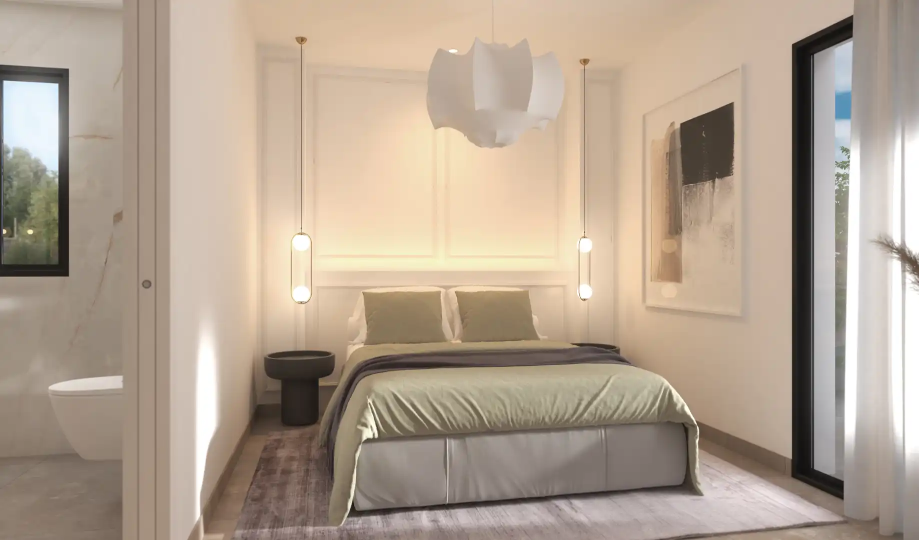 Bedroom of Flat for sale in El Ejido  with Air Conditioner, Heating and Terrace