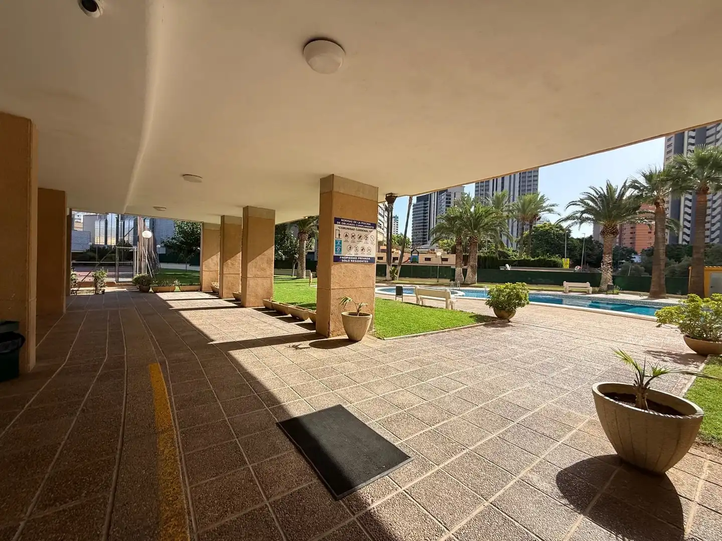 Swimming pool of Flat for sale in Finestrat  with Furnished and Balcony