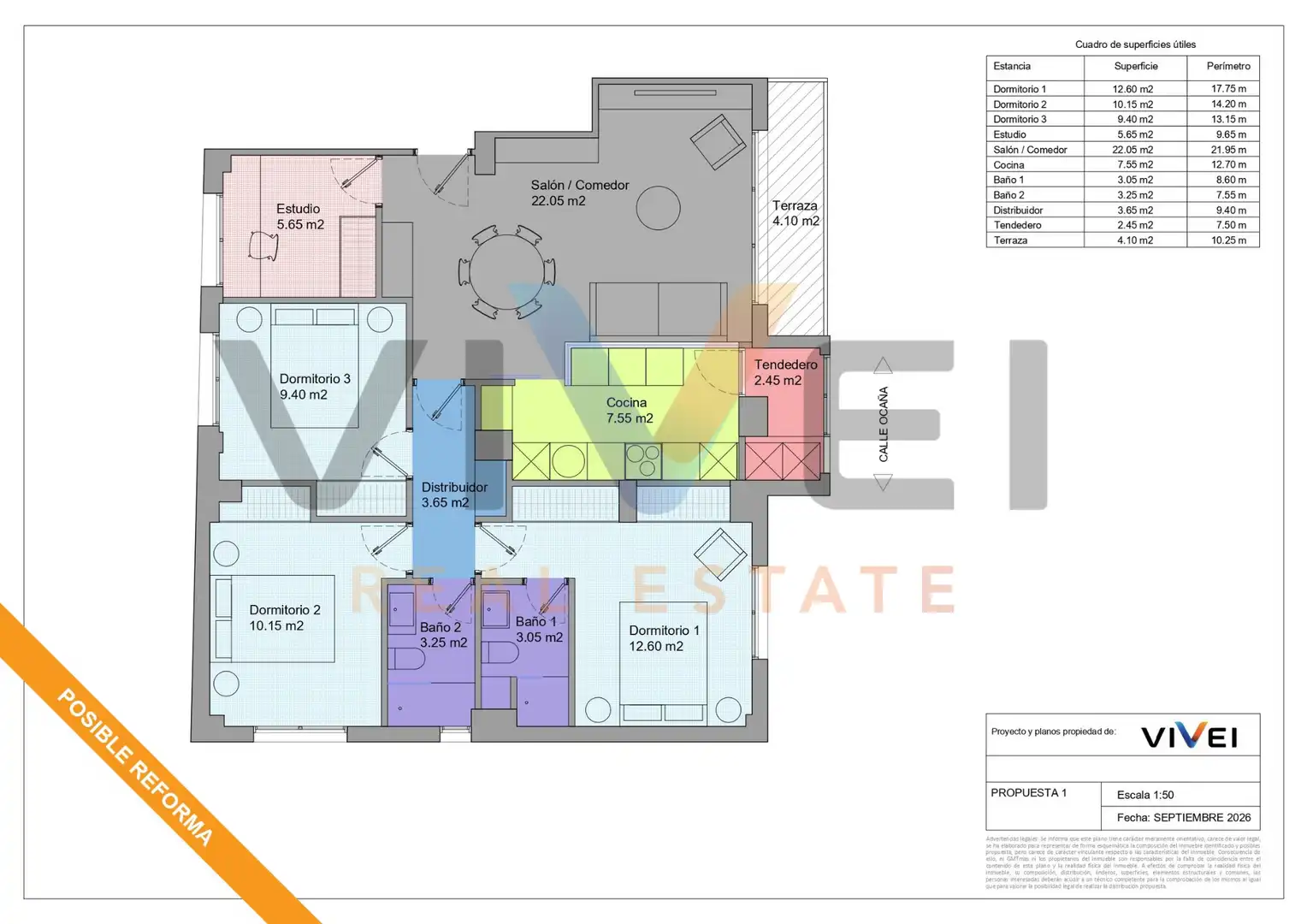 Flat with lift for sale in Calle de Camarena, imagen 39