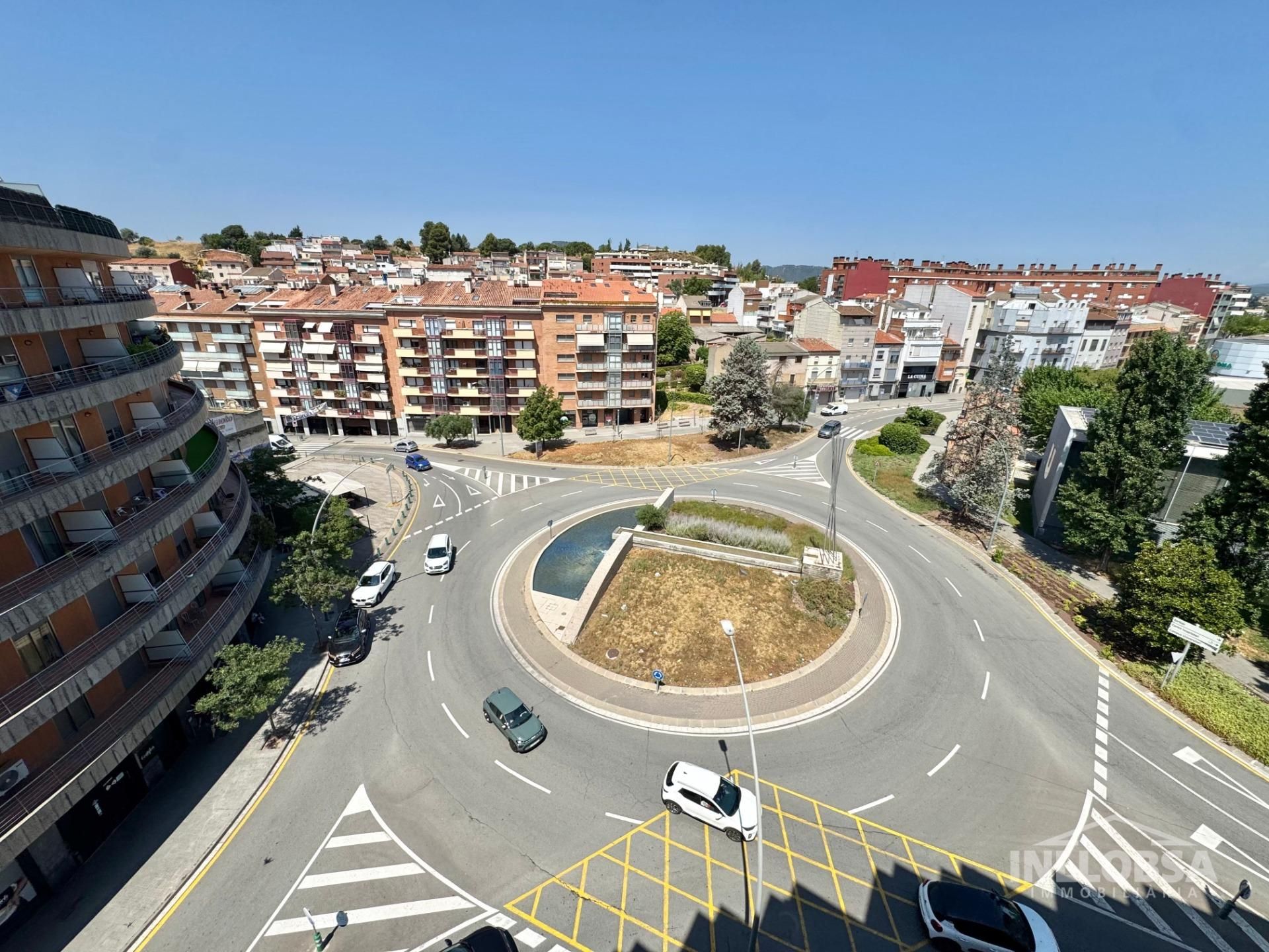 Vista exterior de Pis de lloguer en Manresa amb Aire condicionat, Calefacció i Balcó