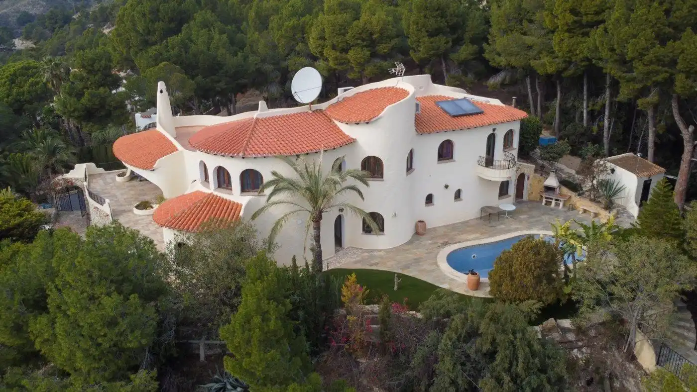 Vista exterior de Casa o chalet en venta en Altea la Vella