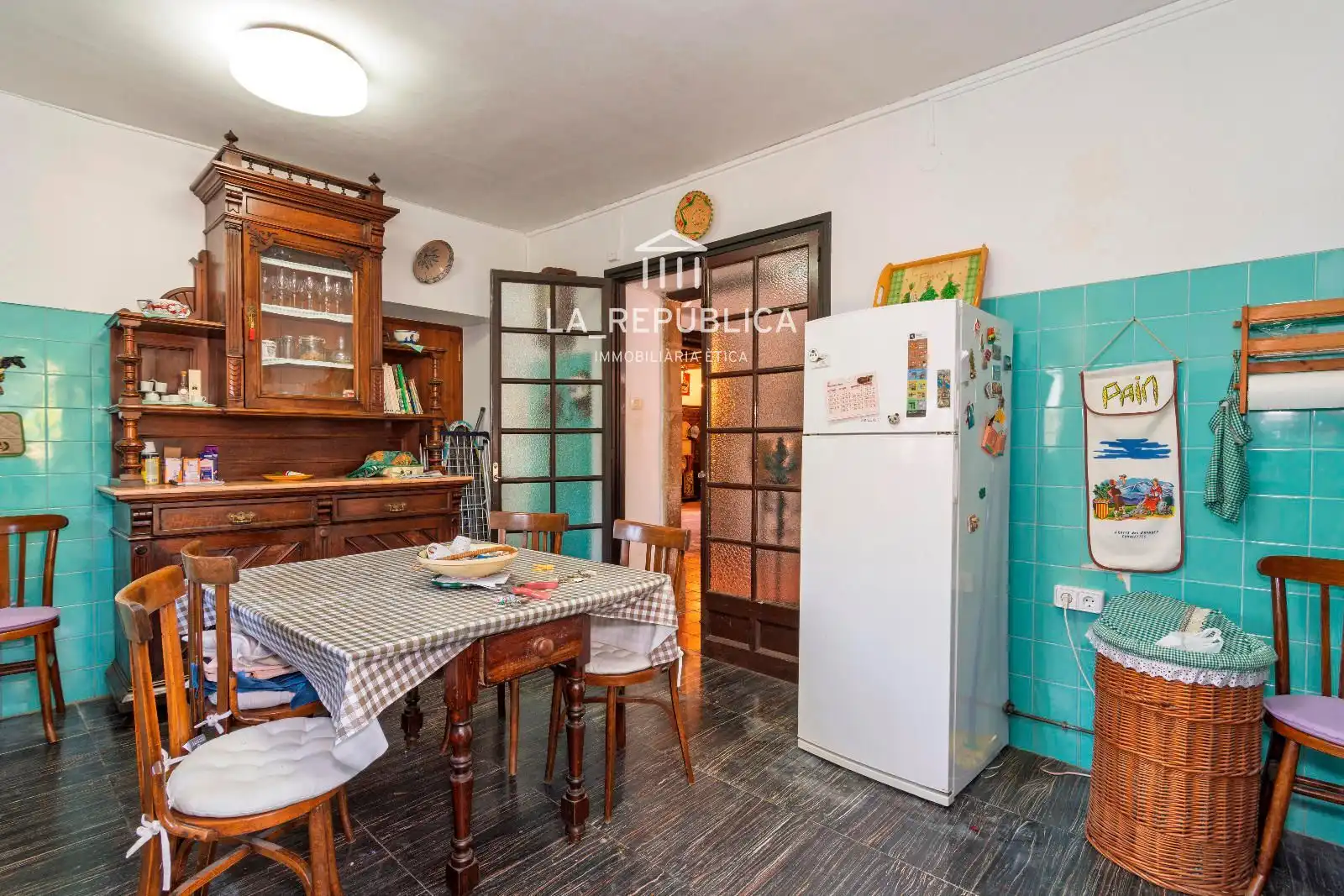 Cocina de Casa o chalet en venta en Sils con Calefacción, Jardín privado y Terraza