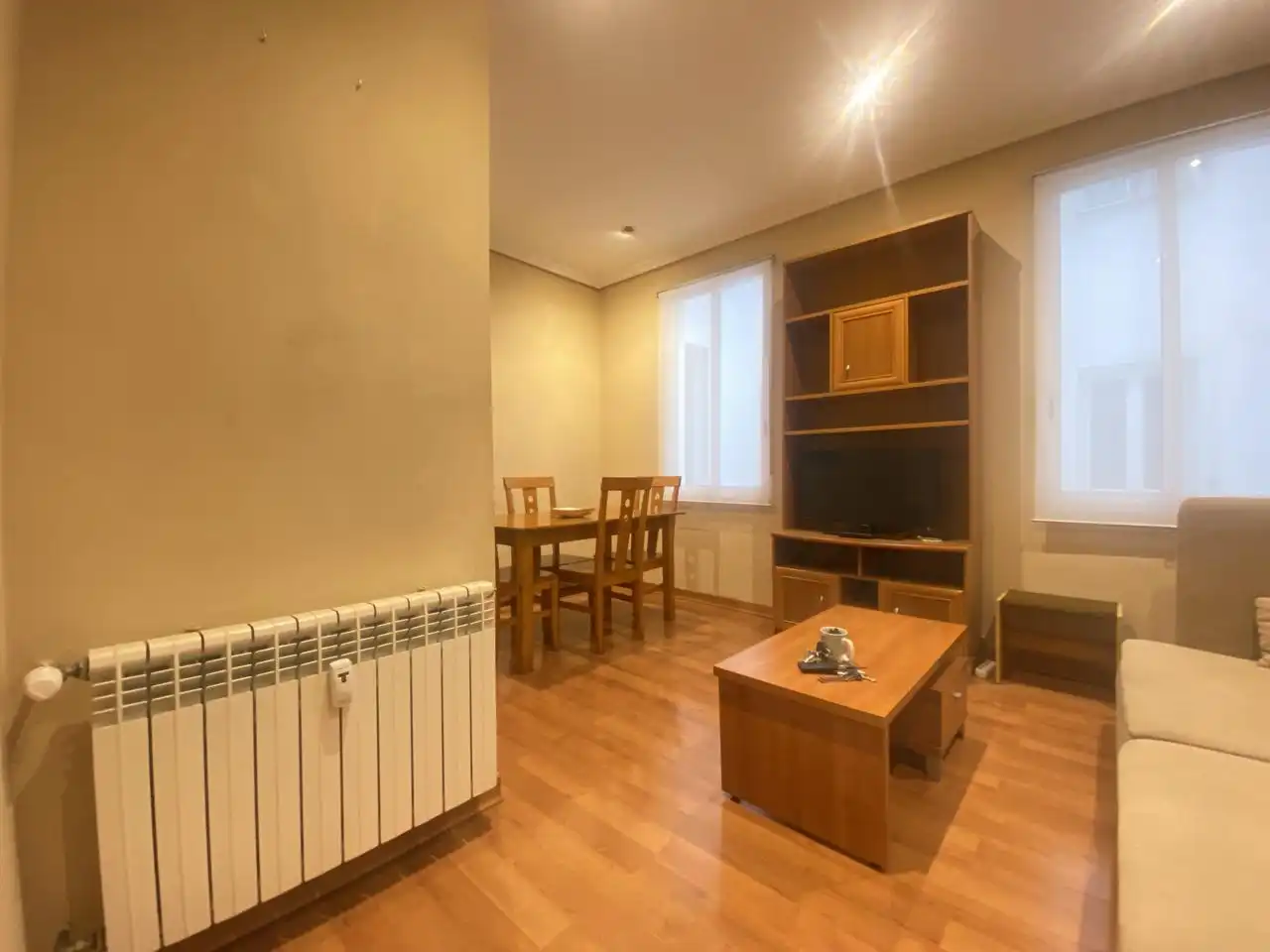 Living room of Flat for rent in Madrid  with Heating, Furnished and Internet