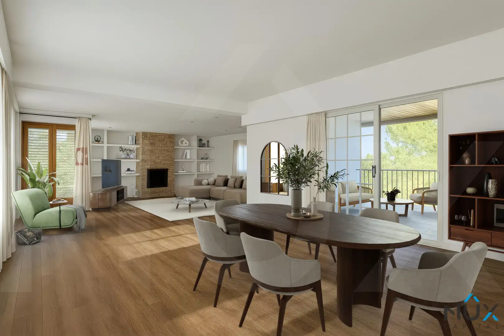 Sala d'estar de Casa o xalet en venda en Riba-roja de Túria amb Aire condicionat, Calefacció i Jardí privat