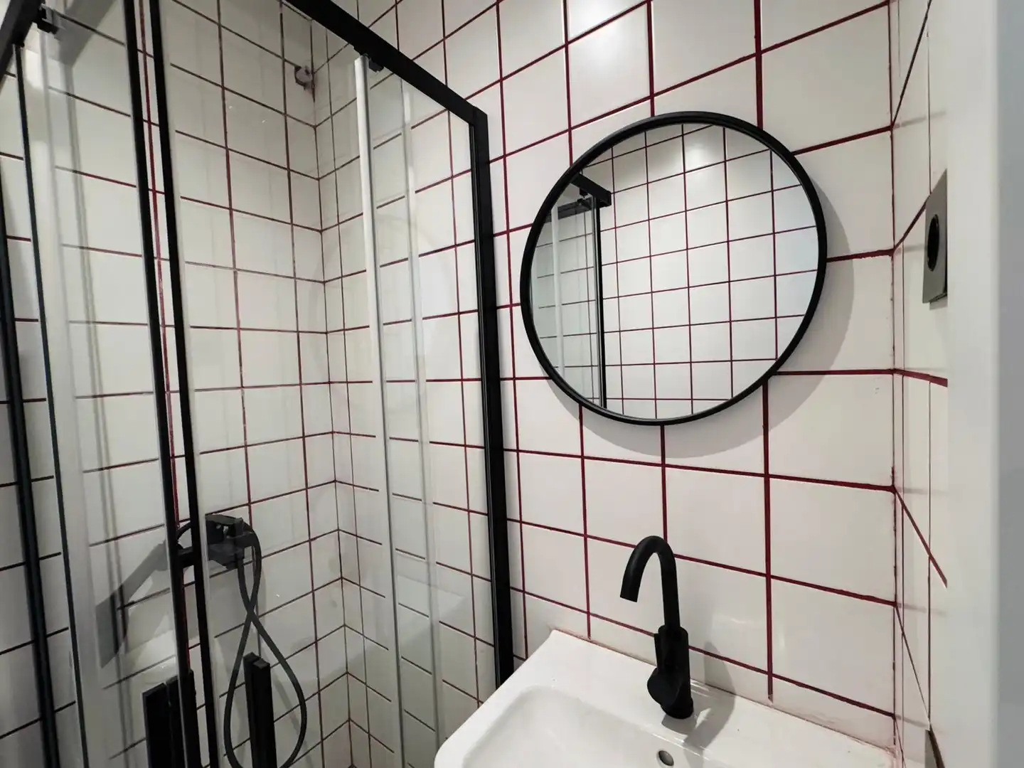 Bany de Apartament de lloguer en Málaga amb Moblat i Rentadora