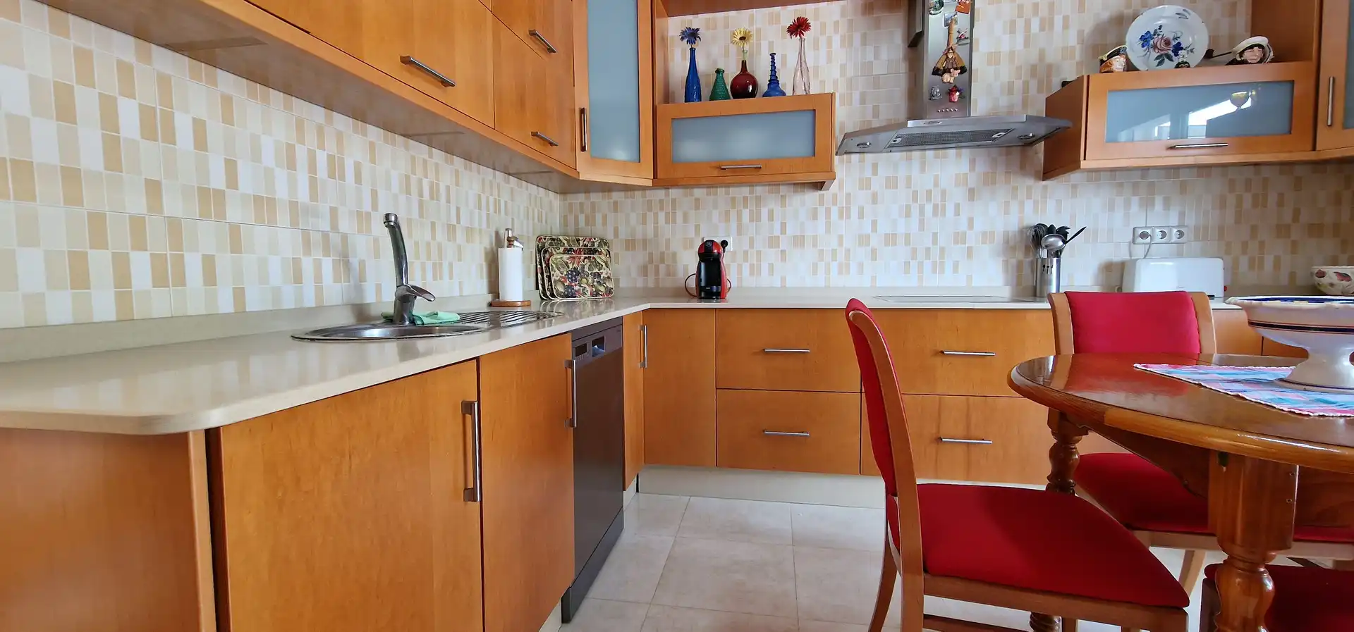 Küche von Haus oder Chalet zum Verkauf in Totana mit Heizung, Privatgarten und Terrasse