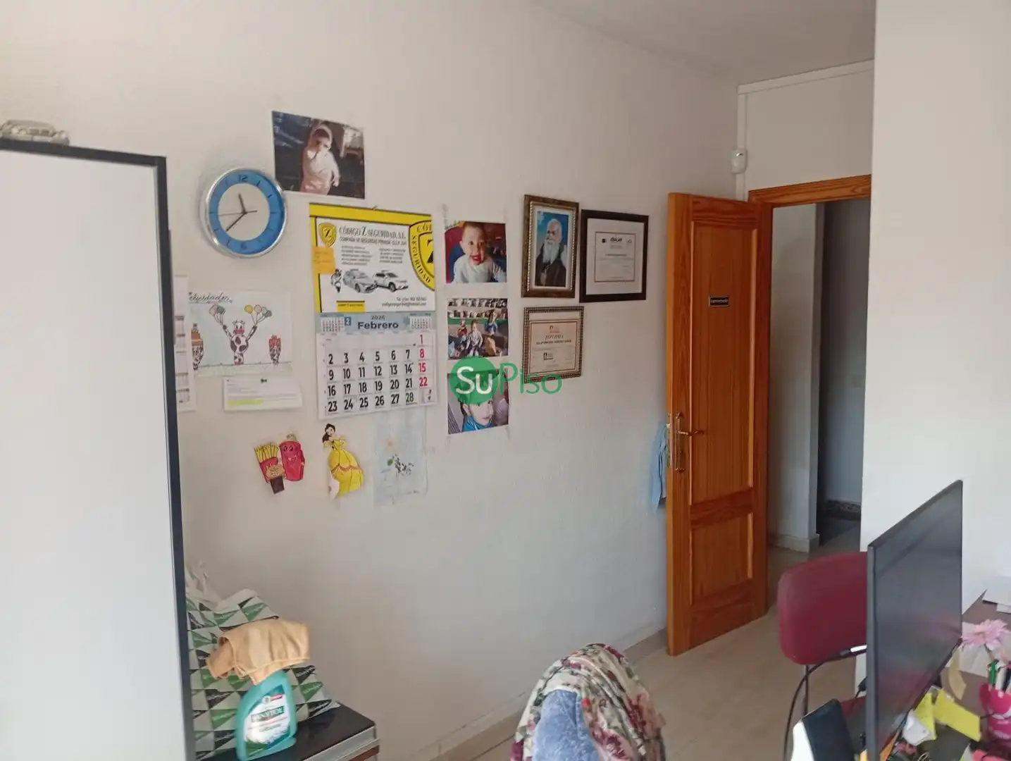 Dormitori de Casa adosada en venda en Chozas de Canales amb Aire condicionat, Jardí privat i Terrassa