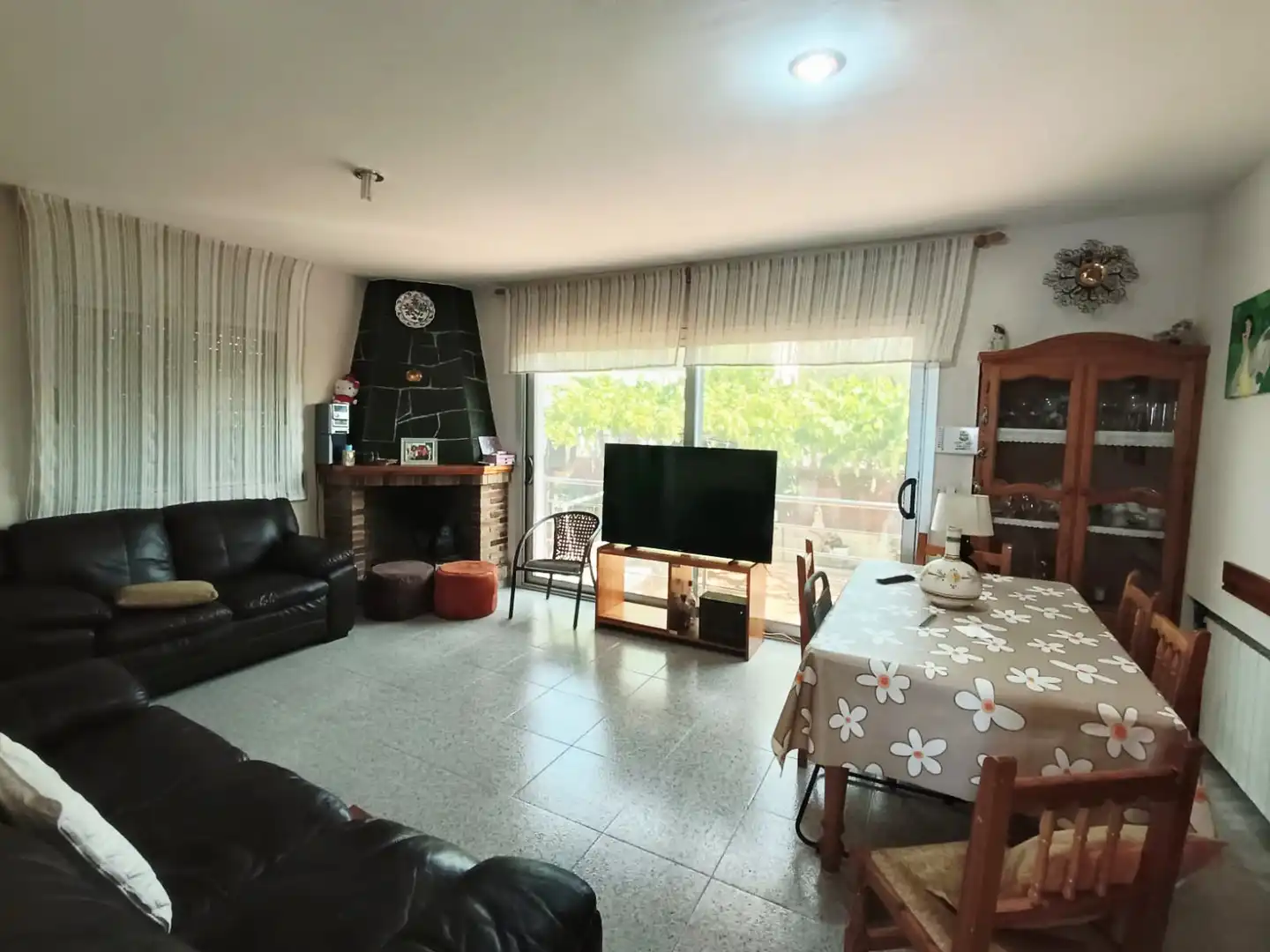 Sala de estar de Casa o chalet de alquiler en Piera con Aire acondicionado, Calefacción y Jardín privado