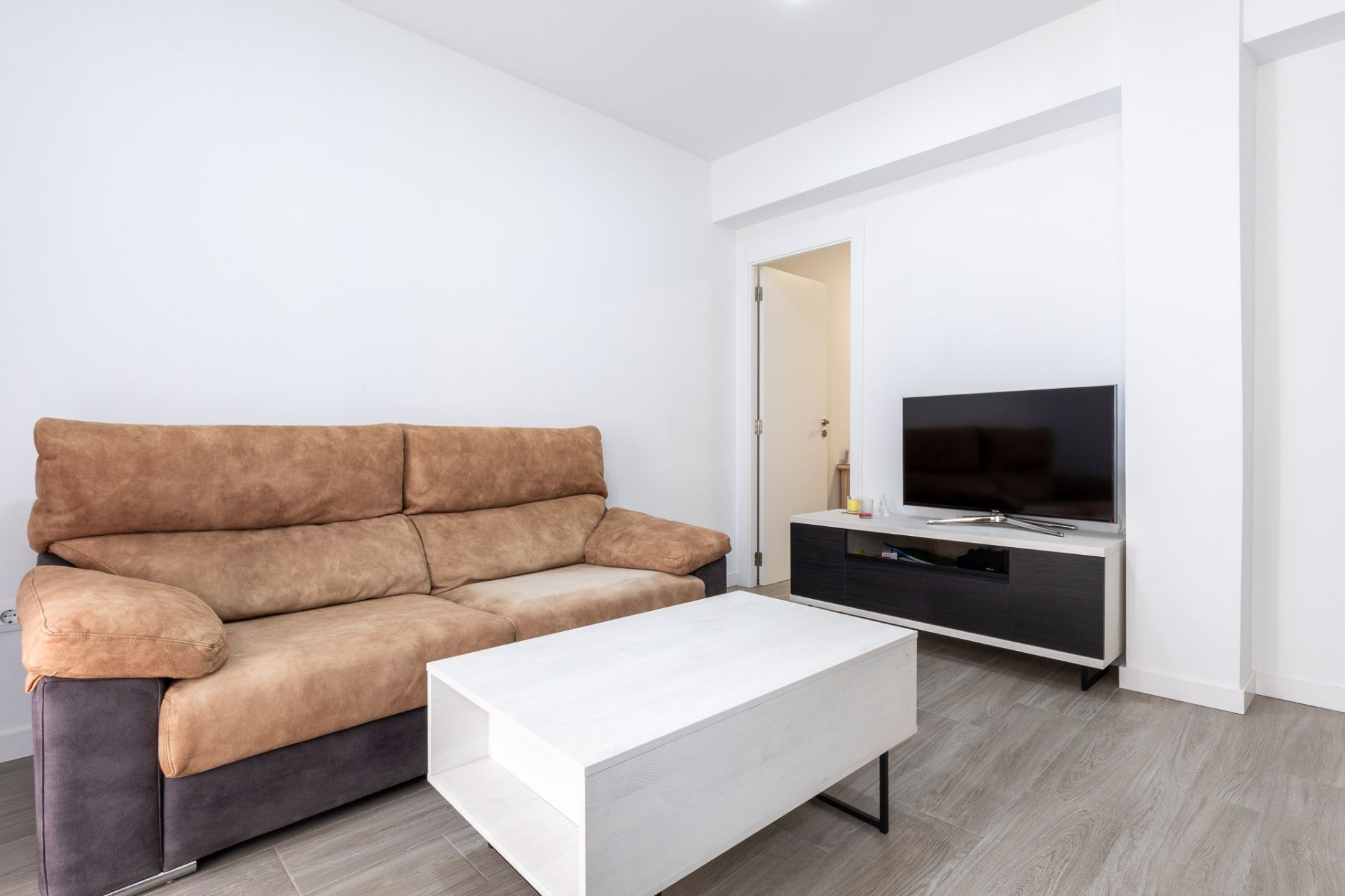 Sala d'estar de Pis en venda en  Valencia Capital amb Aire condicionat i Terrassa