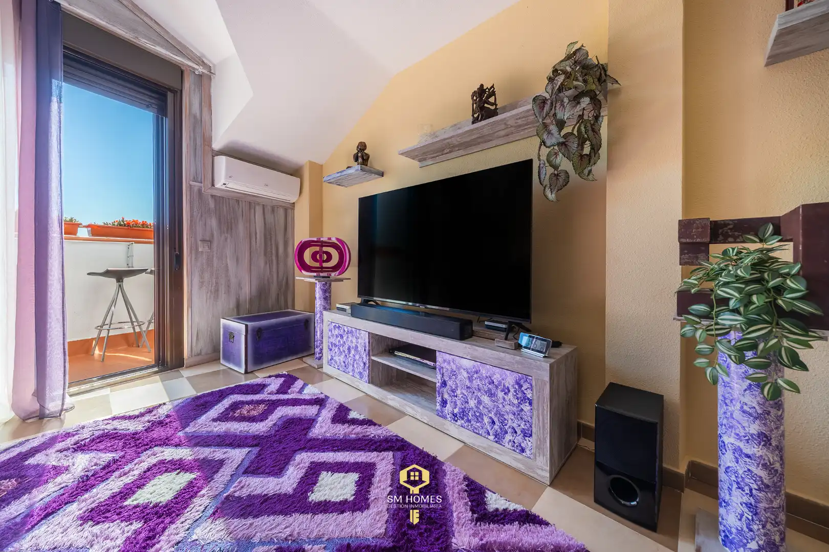 Sala de estar de Dúplex en venta en Pozo de Guadalajara con Aire acondicionado, Calefacción y Terraza