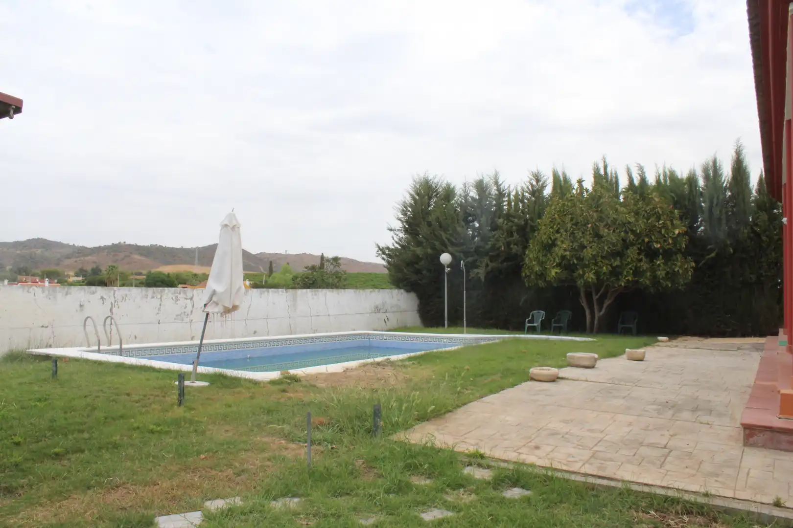 Piscina de Casa o chalet en venta en Villaverde del Río con Aire acondicionado, Jardín privado y Trastero