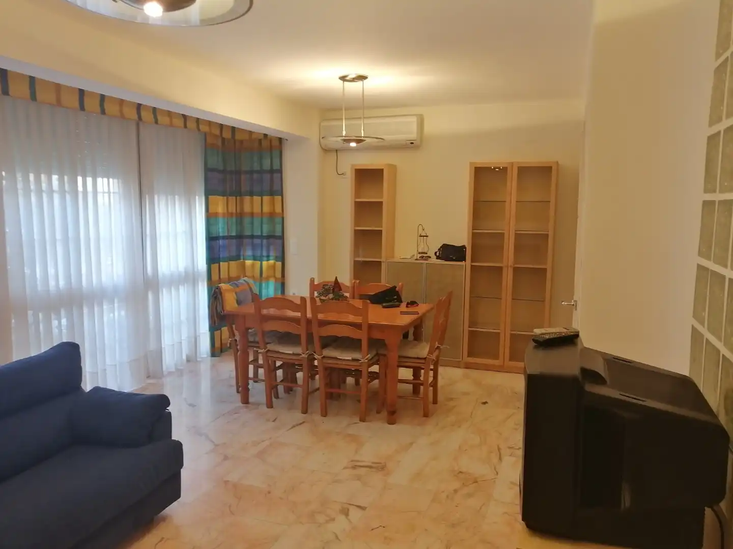 Dining room of Flat for sale in Sevilla  with Air Conditioner, Furnished and Oven