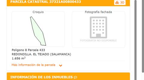 Foto 5 de Residencial en venda a Calle Caserón, El Tejado, Salamanca