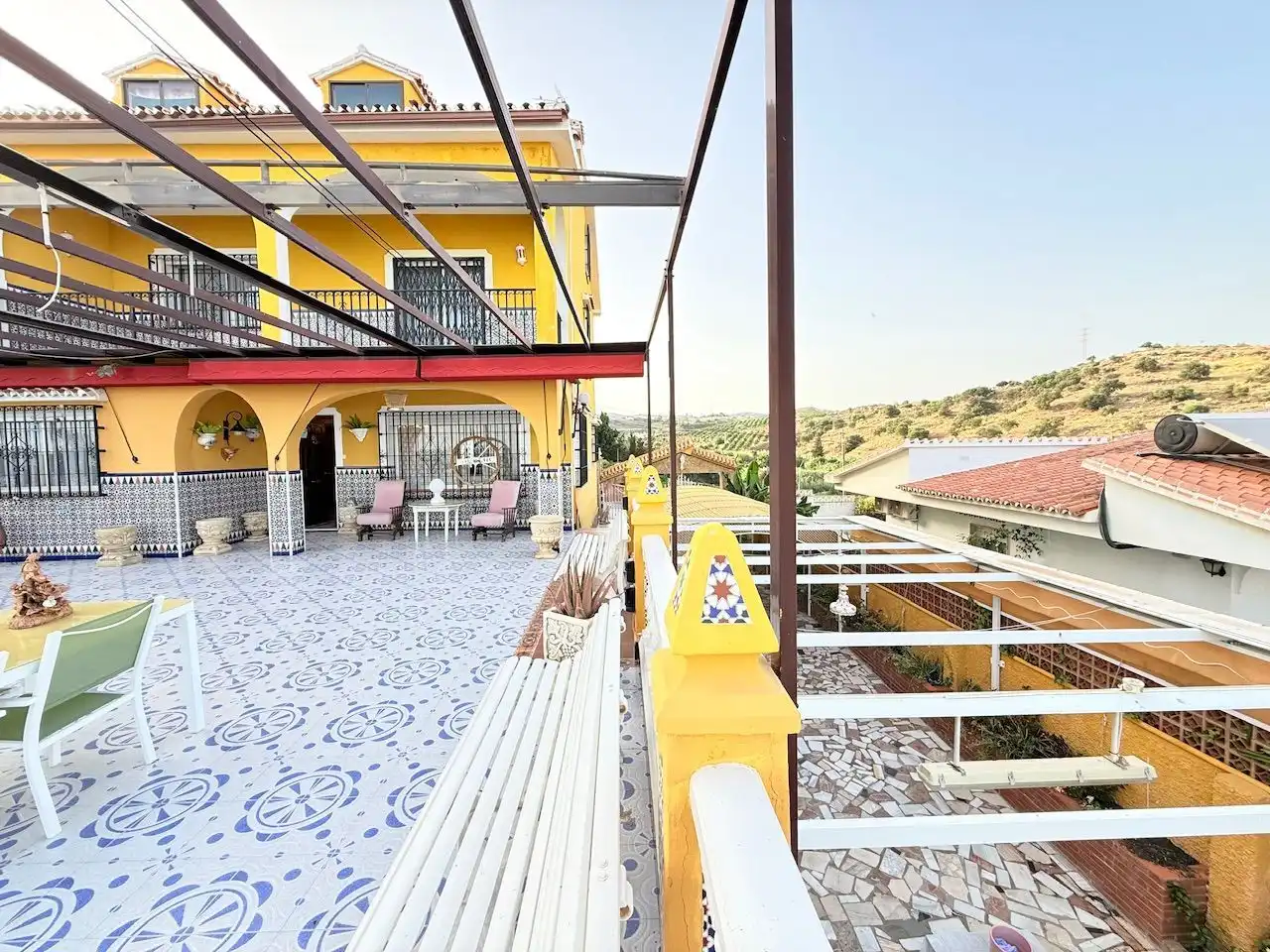 Terraza de Casa o chalet en venta en Vélez-Málaga con Aire acondicionado, Calefacción y Jardín privado