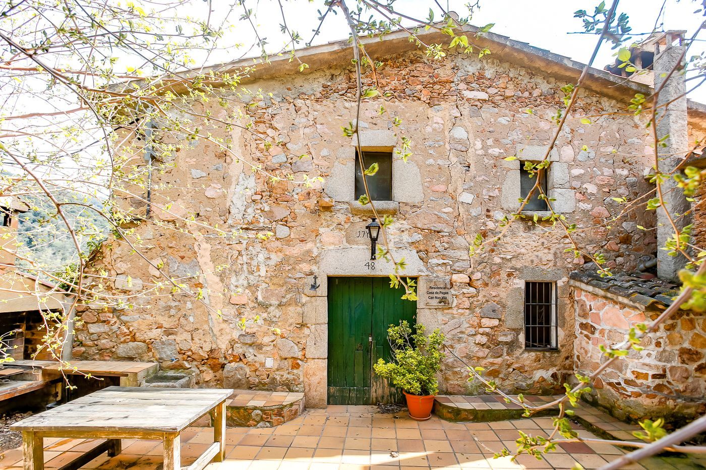 Vista exterior de Finca rústica en venda en Arbúcies amb Calefacció, Terrassa i Traster