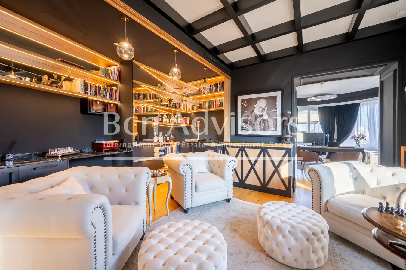 Living room of Attic for sale in Barcelona  with Air Conditioner, Heating and Terrace