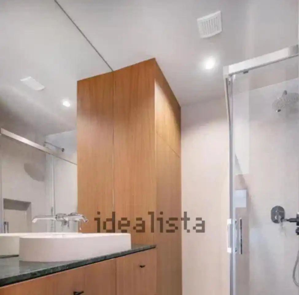 Badezimmer von Wohnung zum Verkauf in Albacete mit Klimaanlage, Heizung und Parkett