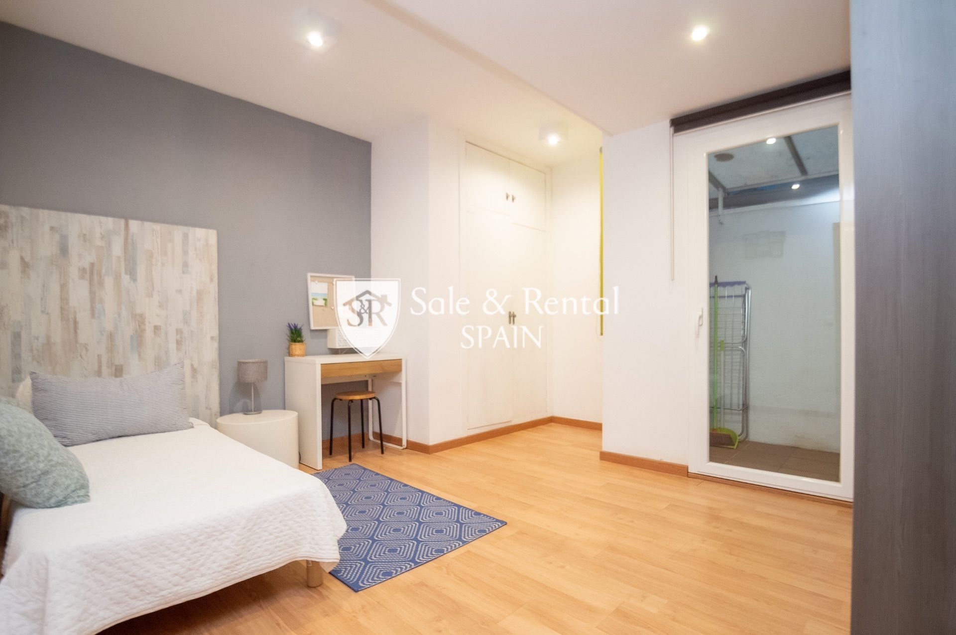 Bedroom of Flat for sale in Blanes  with Heating, Terrace and Storage room