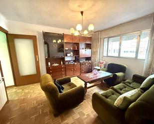 Living room of Flat for sale in  Madrid Capital  with Heating