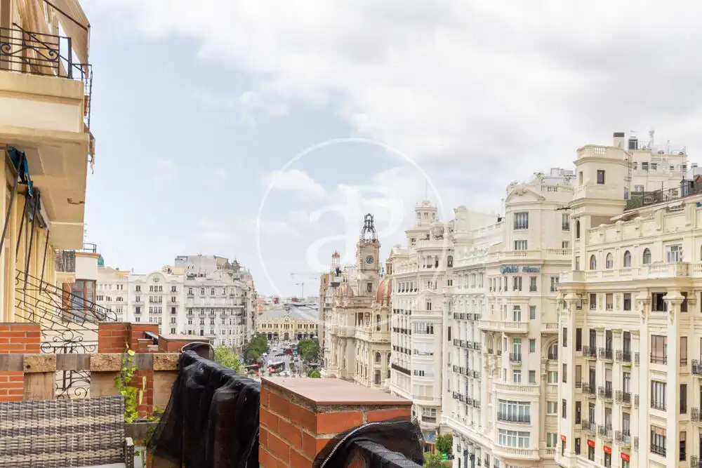 Vista exterior de Pis de lloguer en Valencia amb Aire condicionat, Calefacció i Terrassa