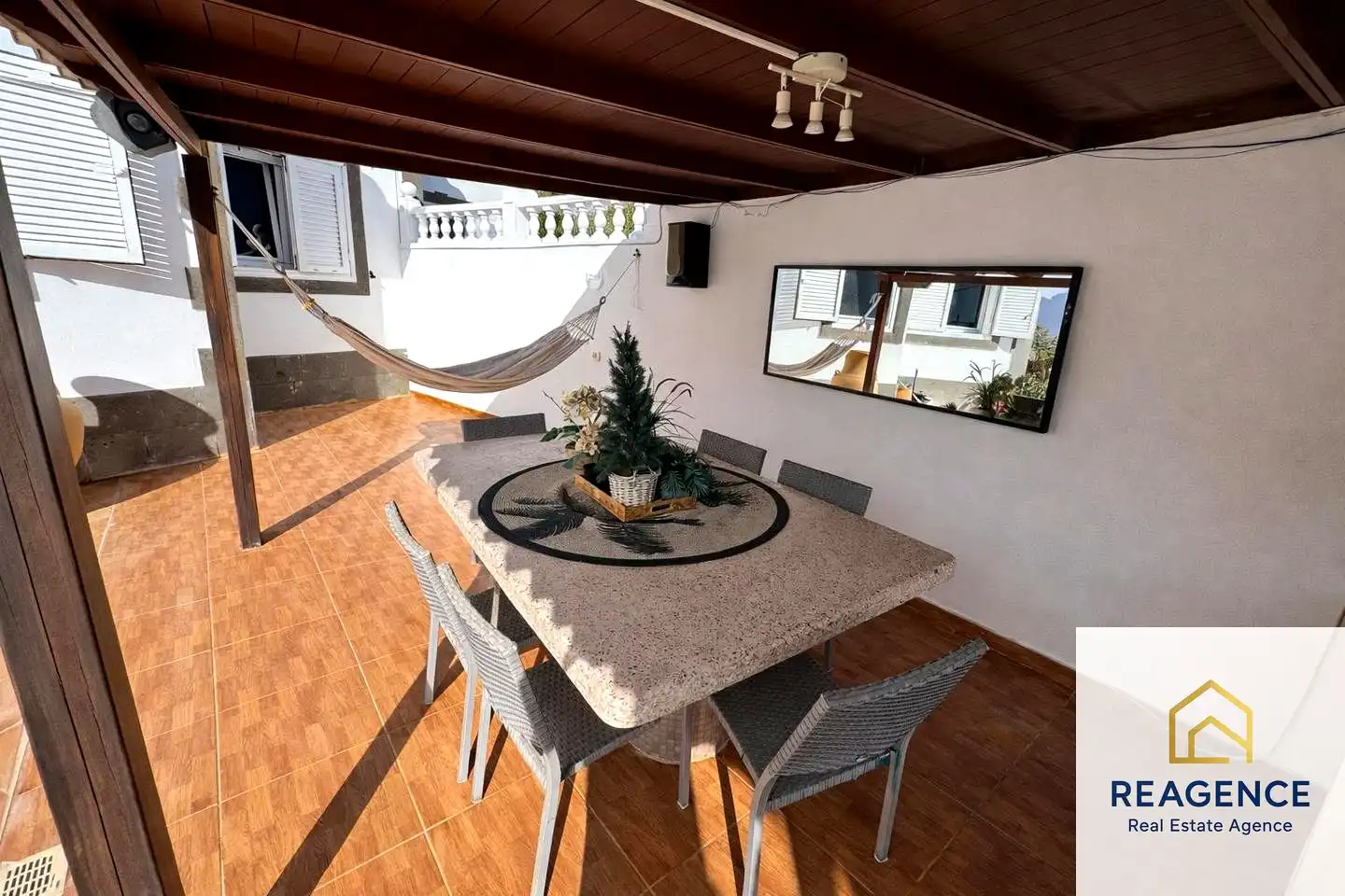 Terraza de Casa o chalet en venta en El Salobre
