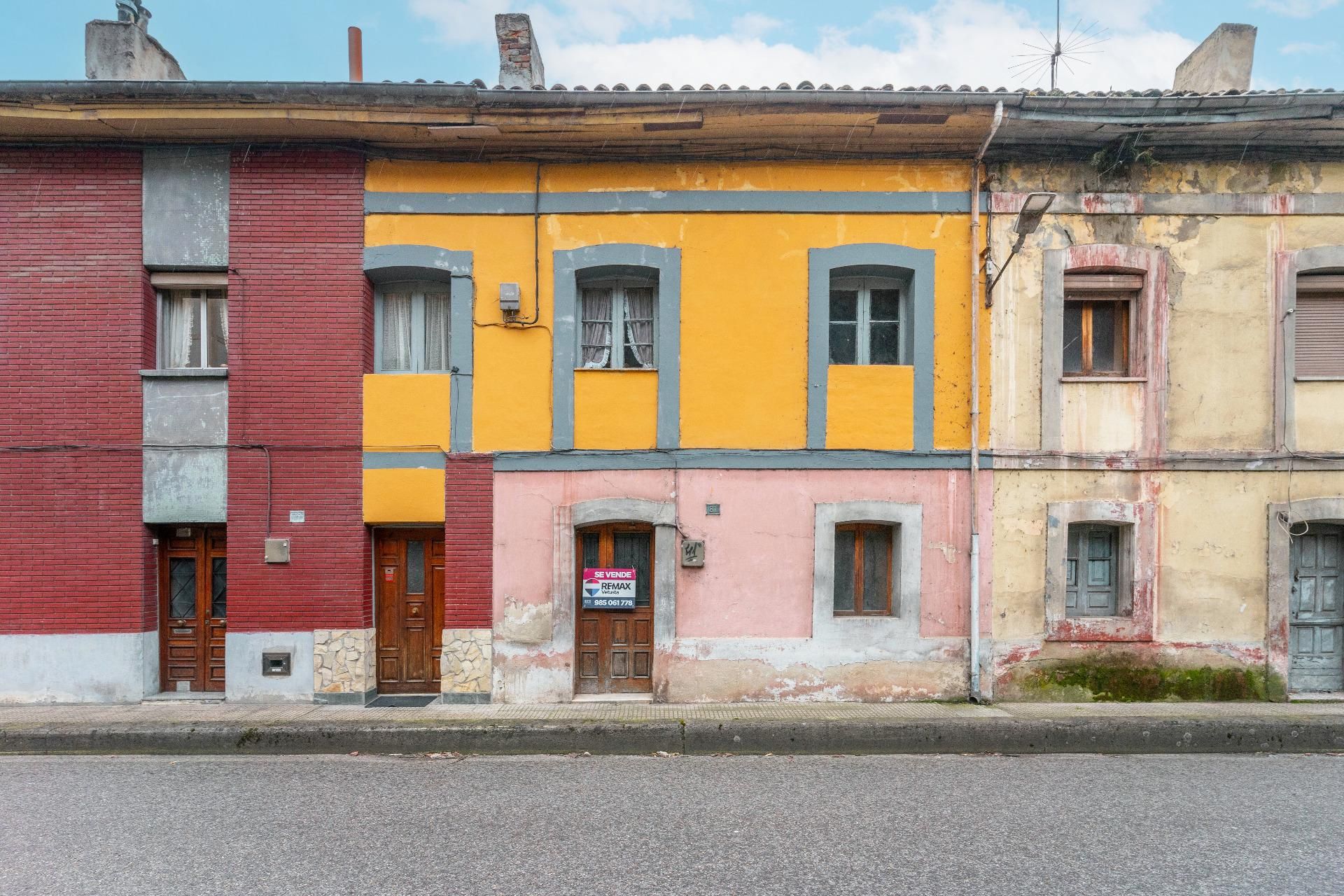 Vista exterior de Planta baixa en venda en Aller