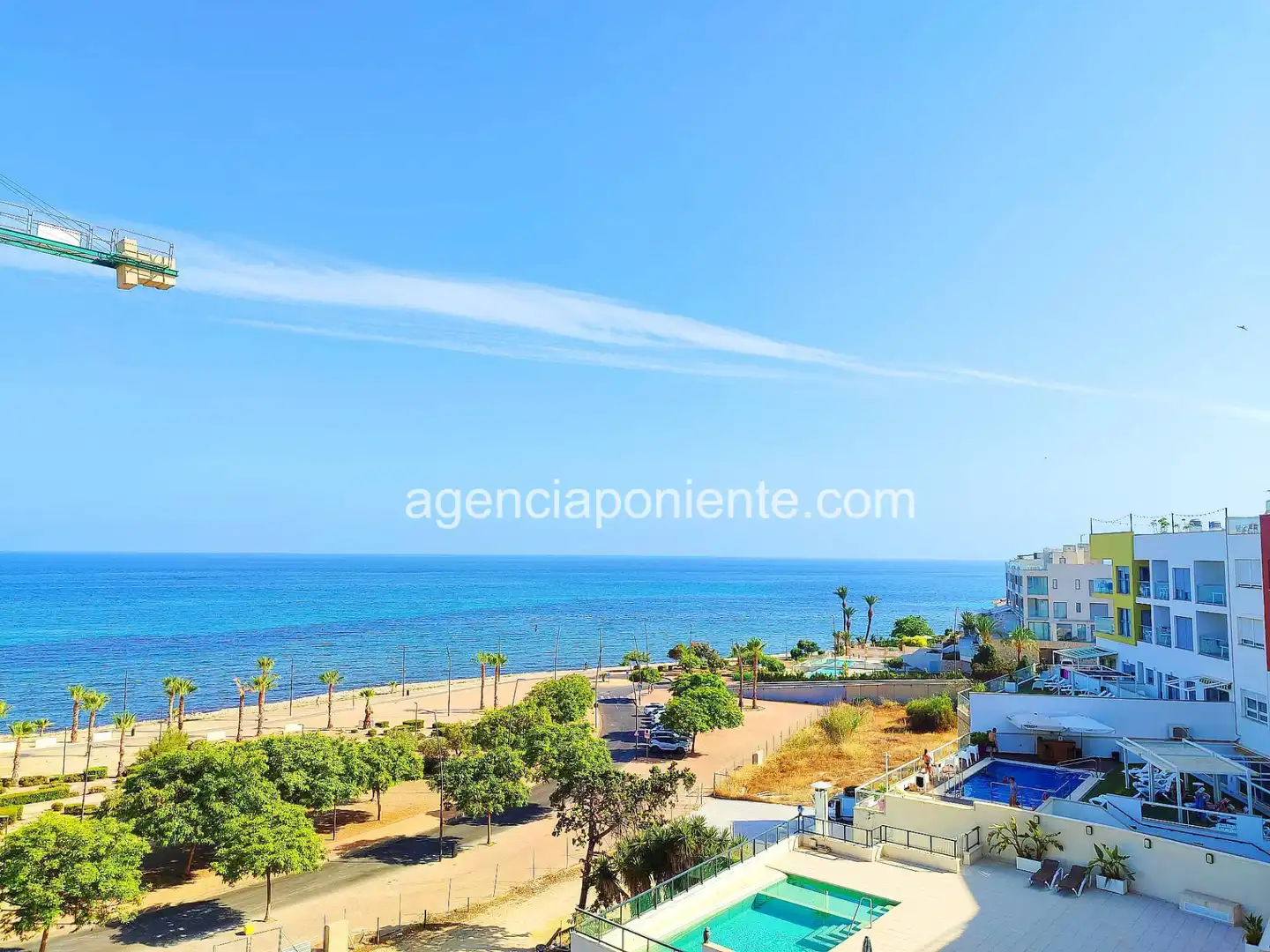 Wohnung zur Miete in Villajoyosa / La Vila Joiosa mit Klimaanlage, Heizung und Terrasse