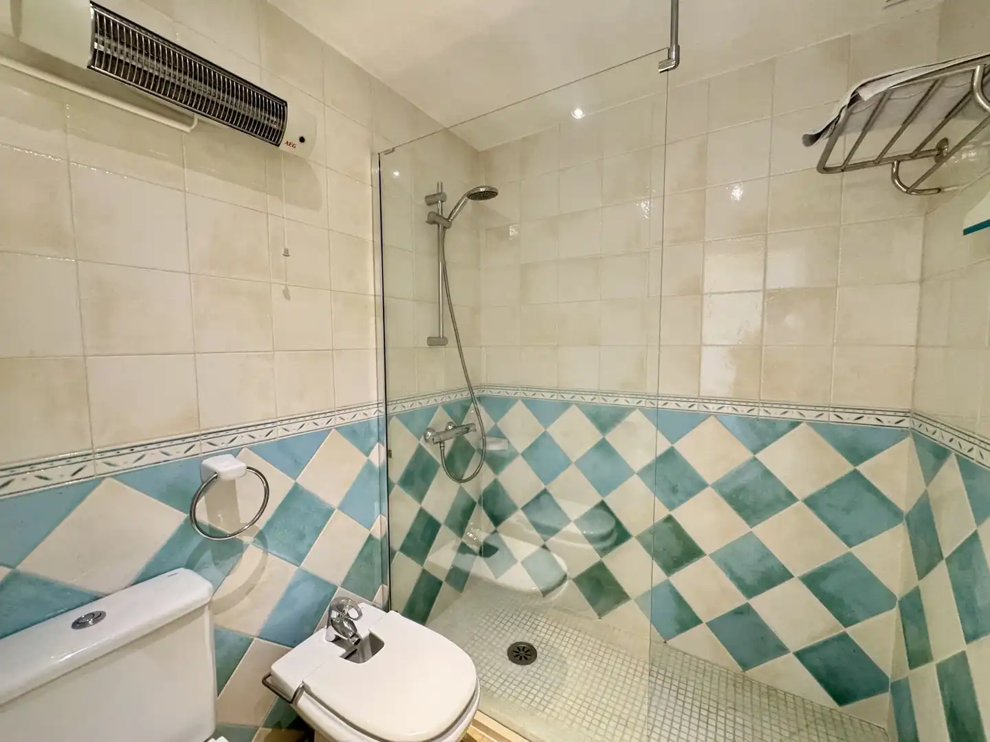 Bany de Apartament de lloguer en Campos amb Aire condicionat, Calefacció i Terrassa
