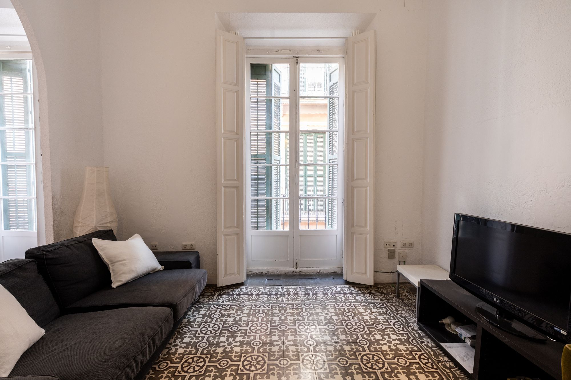 Sala de estar de Apartamento en venta en Málaga Capital con Balcón